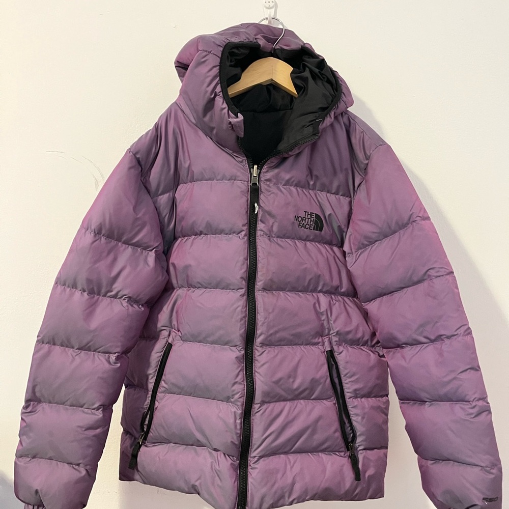 The North Face Reversible Kids Hooded Puffer Jacket